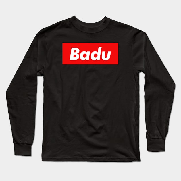 Badu Long Sleeve T-Shirt by monkeyflip